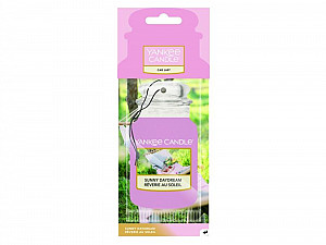 YANKEE CANDLE Sunny Daydream vůně do auta visačka papírová
