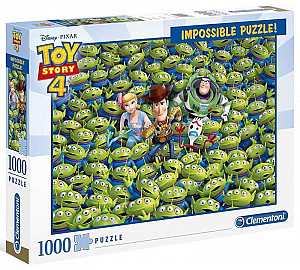 Clementoni Puzzle Impossible - Toy Story 4 ( 1000 dílků )