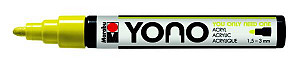 Marabu YONO akrylový popisovač 1,5-3 mm - neonově žlutý