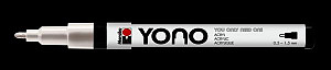 Marabu YONO akrylový popisovač 0,5-1,5 mm - bílý