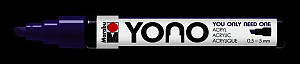 Marabu YONO akrylový popisovač 0,5-5 mm - fialový