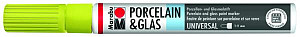 Marabu Popisovač na sklo/porcelán 1-2 mm - reseda