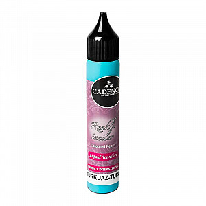 Tekuté perly Cadence - Tyrkysové / 25 ml