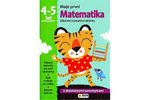 Matematika - 4-5 roky - samolepky (Moje první matematika)