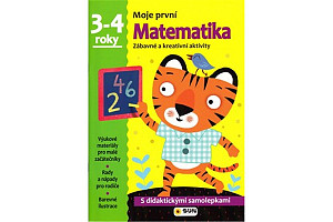 Matematika - 3-4 roky - samolepky (Moje první matematika)