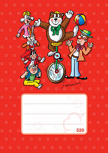 Školní sešit Čtyřlístek 520 - čistý A5 / 20 listů