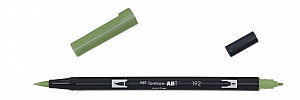 Tombow Oboustranný štětcový fix ABT - asparagus
