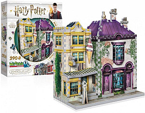 Harry Potter: Puzzle Wrebbit 3D - Obchod Madam Malkinové / 290 dílků