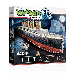 Puzzle Wrebbit 3D: Titanic / 440 dílků