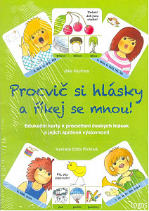 Procvič si hlásky a říkej se mnou! - Edukační karty k procvičení českých hlásek a jejich správné výslovnosti