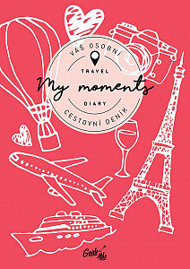 My Moments - cestovní deník / červený