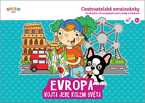 Cestovatelské omalovánky / Vojta jede do světa Evropa