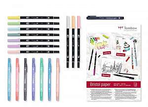 Tombow Bav se @ Pastelová sada na doma