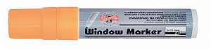 Koh-i-noor znackovač na okna oranžový