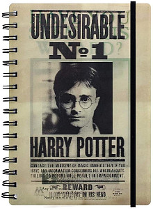 Blok A5 kroužkový, Harry a Sirius 3D