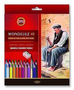 Koh-i-noor pastelky MONDELUZ akvarelové 48 ks v sadě