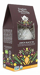 English Tea Shop Pyramidové čaje Citron černý čaj bio, 15 pyramidek