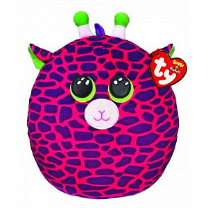 Ty Squish-a-Boos GILBERT - růžová žirafa 22 cm