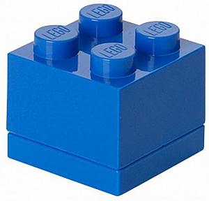Úložný box LEGO Mini 4 - modrý