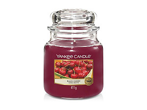 YANKEE CANDLE Black Cherry svíčka 411g