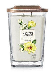 YANKEE CANDLE Bloming Cotton Flower svíčka 553g / 2knoty