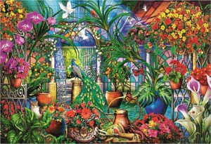 Puzzle Tajná zahrada/1500 dílků