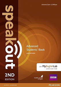 Speakout Advanced Student´s Book with Active Book with DVD with MyEnglishLab, 2nd