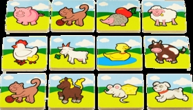 Moje první zvířátka - Pexesodřevěné 24