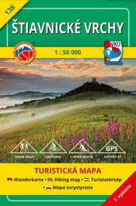 Šťiavnické vrchy 1:50 000