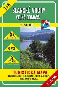 Slanské vrchy Veľká Domaša 1 : 50 000