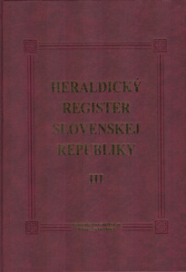 Heraldický register Slovenskej republiky III