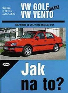 VW Golf diesel od 9/91 do 8/97, Variant od 9/93 do 12/98, Vento od 29/2 do 8/97