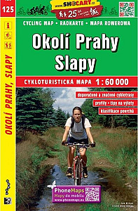 Okolí Prahy Slapy 1:60 000