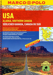 USA, Alaska, Southern Canada 1:4M/1:800 000 MD