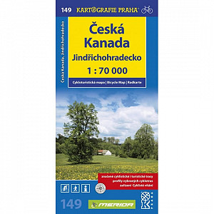 Česká Kanada, Jindřichohradecko 1:70 000