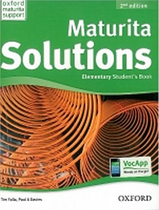 Maturita Solutions Elementary Student´s Book Czech Edition