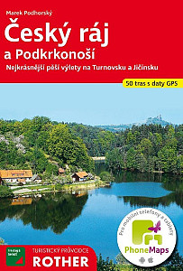 Český ráj a Podkrkonoší 50 tras s daty GPS