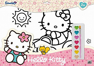 Hello Kitty omalovánka