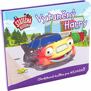 Vytúněný Harry - leporelo kniha Statečná autíčka