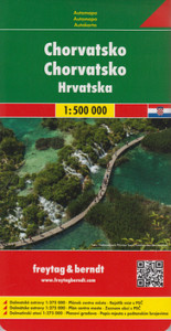 Automapa Chorvatsko 1:500 000