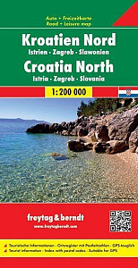 Automapa Chorvatsko sever 1:200 000