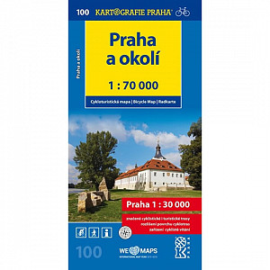 Praha a okolí 1:70 000