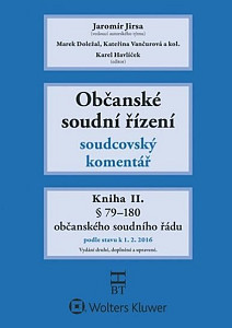 Občanské soudní řízení Kniha II.