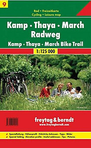 RK 9 Kamp-Thaya-March Radweg 1:125 000