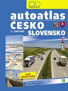 Autoatlas Česko Slovensko 1:240 000