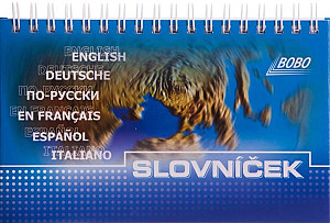 Slovníček s horní vazbou 100 x 160 mm