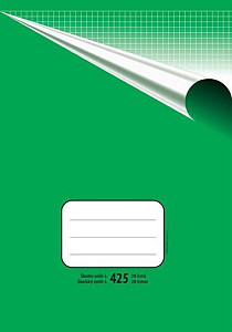 Školní sešit BOBO 425 čtvereček, A4