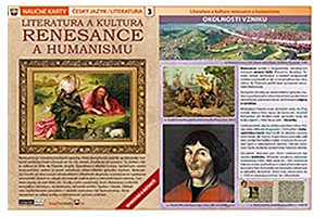 Naučné karty Literatura a kultura renesance a humanismu