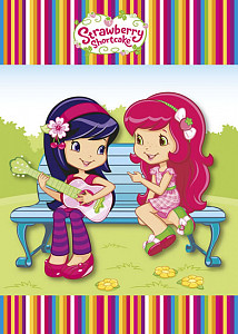 Strawberry A4 - omalovánka