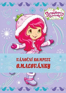 Vánoční komplet omalovánky Strawberry